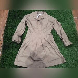 Pilcro Pintuck Mini Shirt Dress